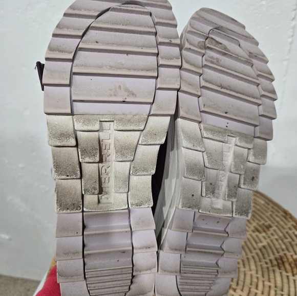 Merrell Low Wedge Platform Strappy Sandals - Picture 6 of 7